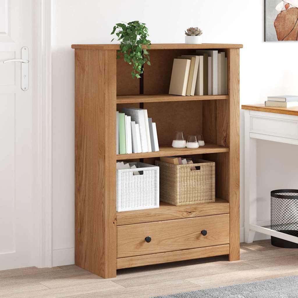 Libreria  80x35x110 cm in Pino Massello Panama Range vidaXL