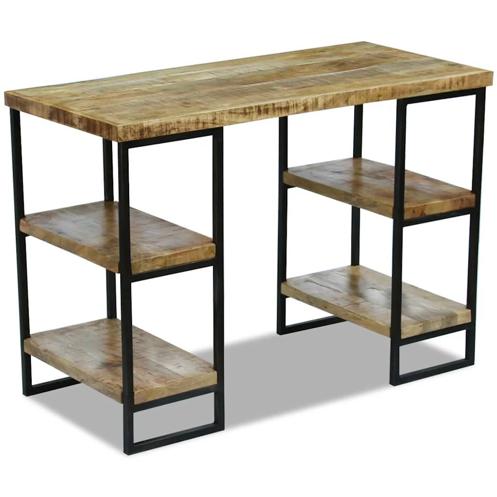 Scrivania da Ufficio in Legno di Mango 110x50x76 cm vidaXL