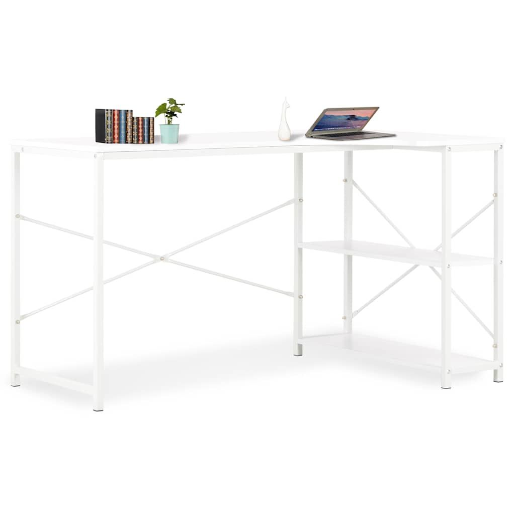 Scrivania per Computer Bianca 120x72x70 cm vidaXL