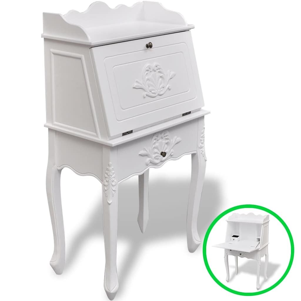 Scrivania Francese in Legno vidaXL