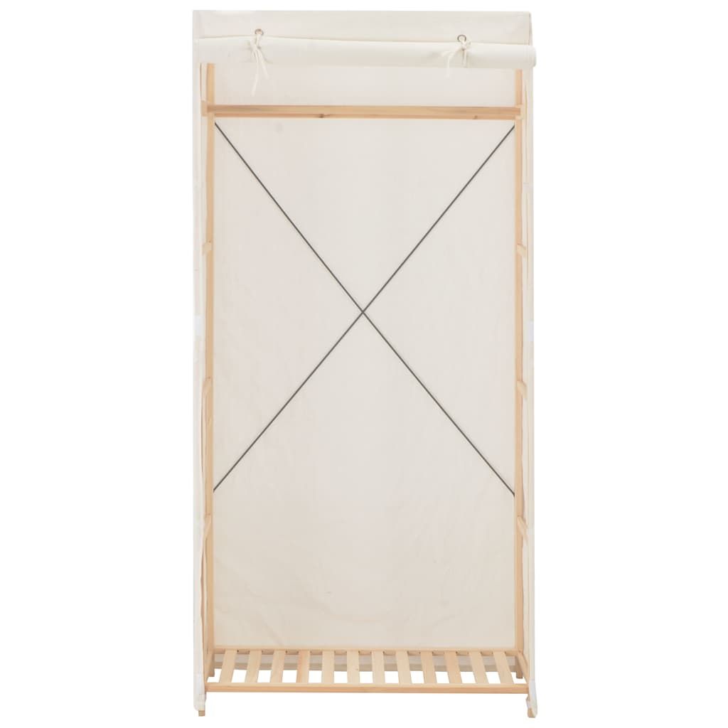 Armadio Bianco 79x40x170 cm in Tessuto vidaXL