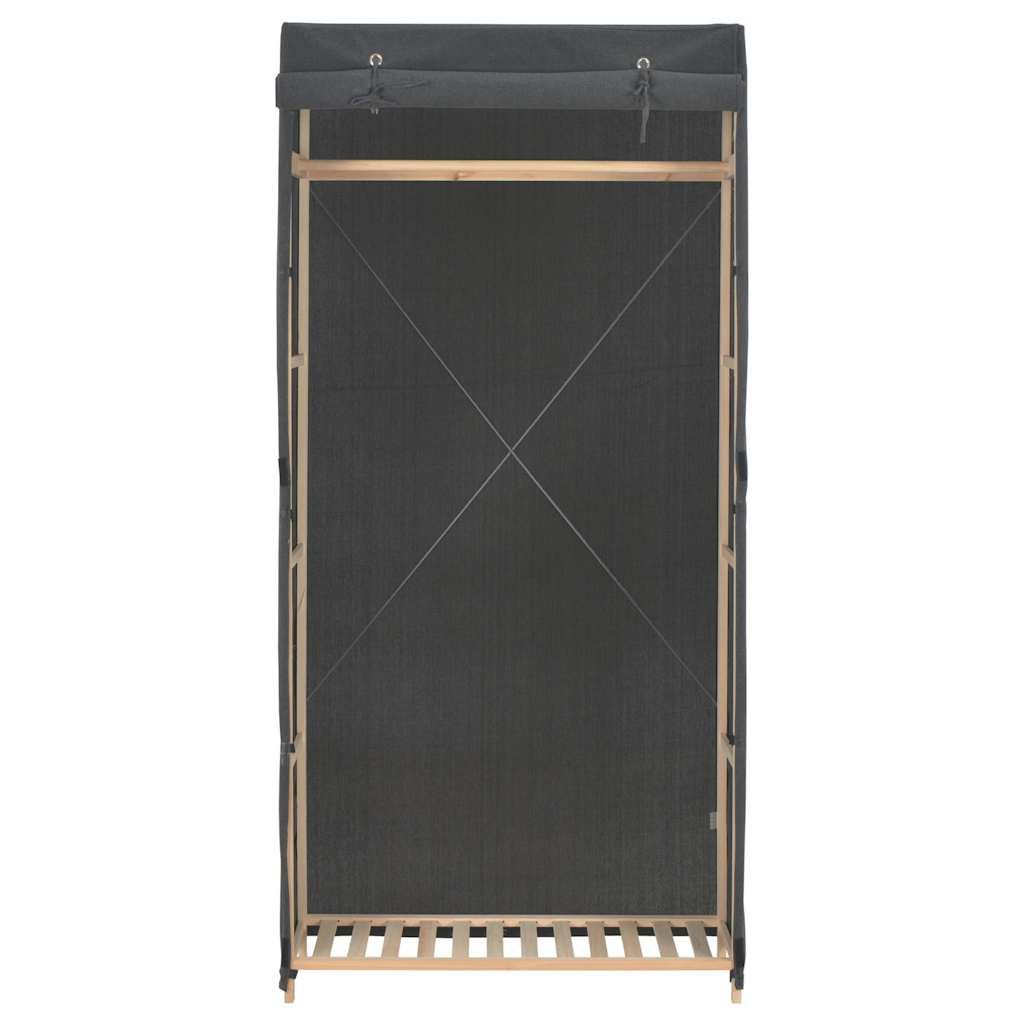 Armadio Grigio 79x40x170 cm in Tessuto vidaXL