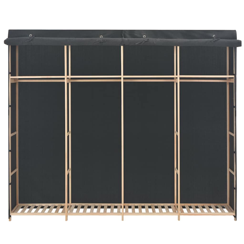 Armadio Grigio 200x40x170 cm in Tessuto vidaXL