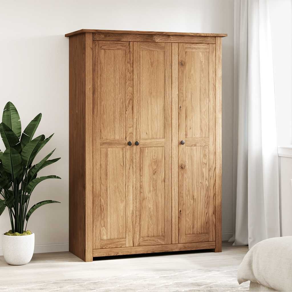 Armadio a 3 Ante 118x50x171,5cm Legno di Pino Panama Range vidaXL