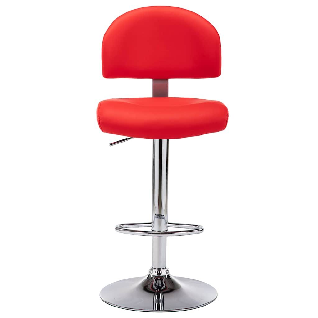 Sgabello da Bar Rosso in Similpelle vidaXL
