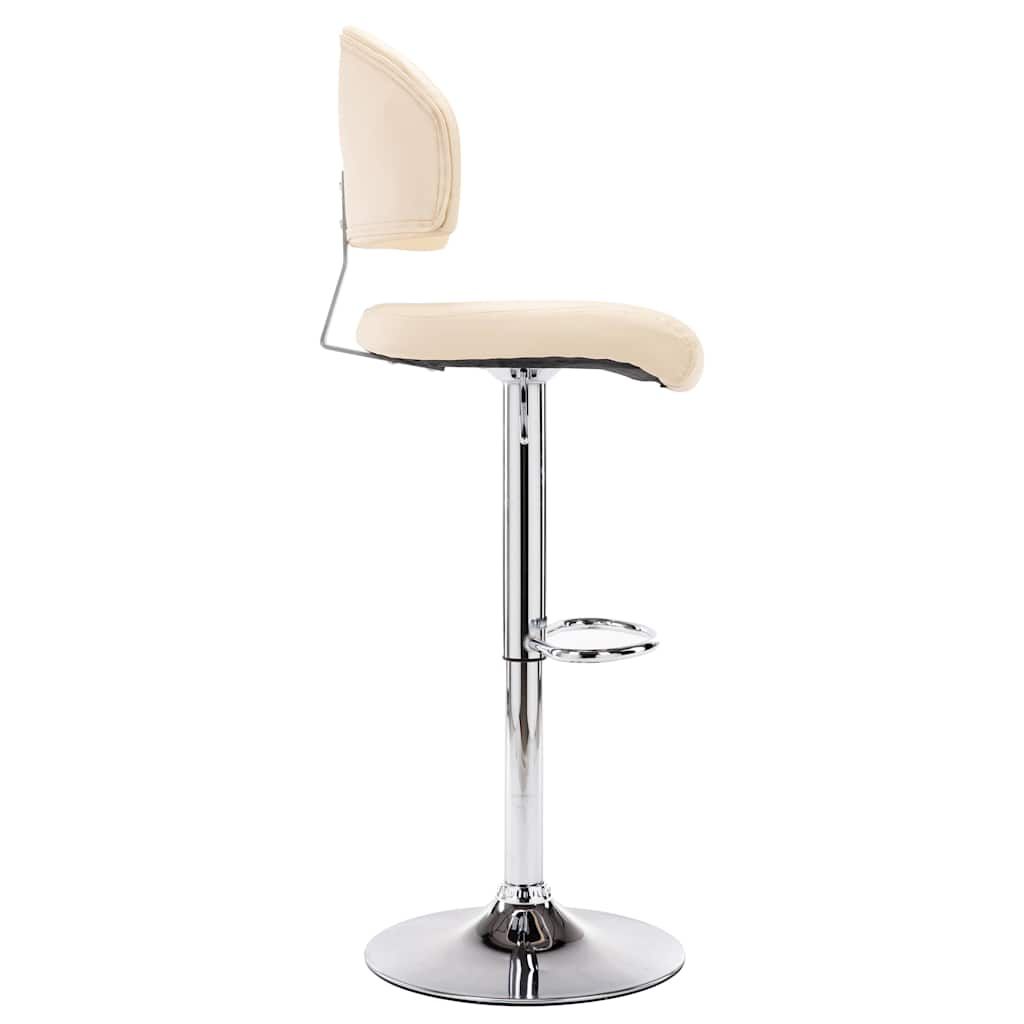 Sgabello da Bar Crema in Similpelle vidaXL