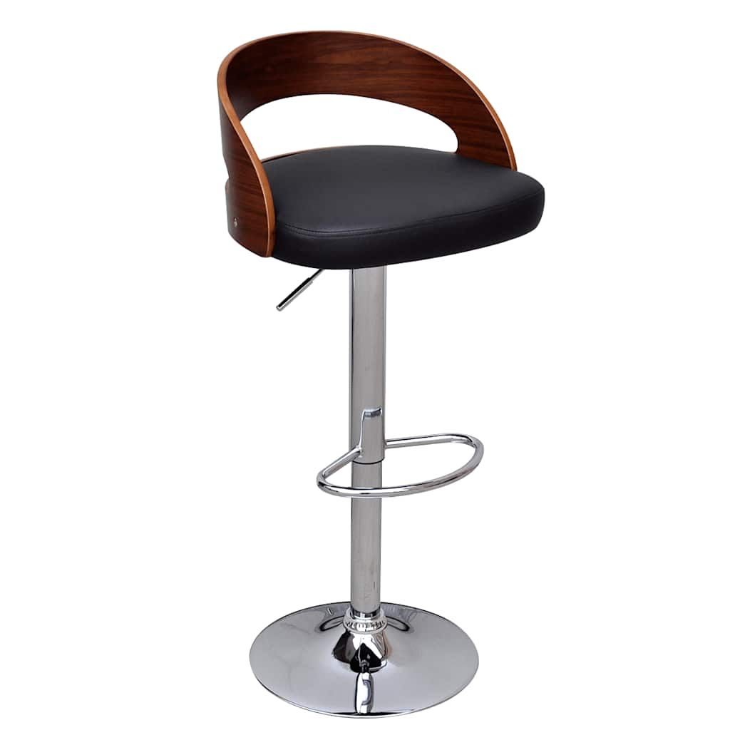 Sgabelli da Bar 2 pz in Legno Curvato vidaXL
