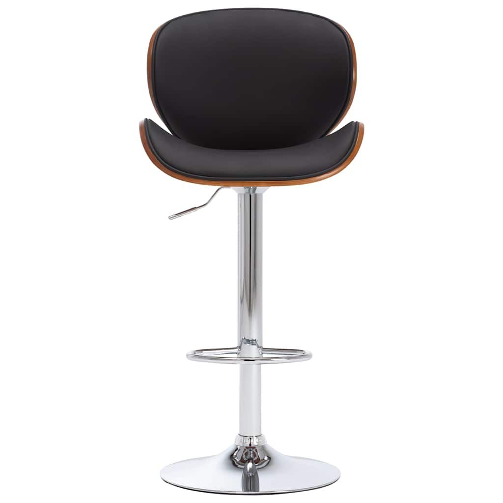 Sgabello da Bar Nero in Similpelle vidaXL