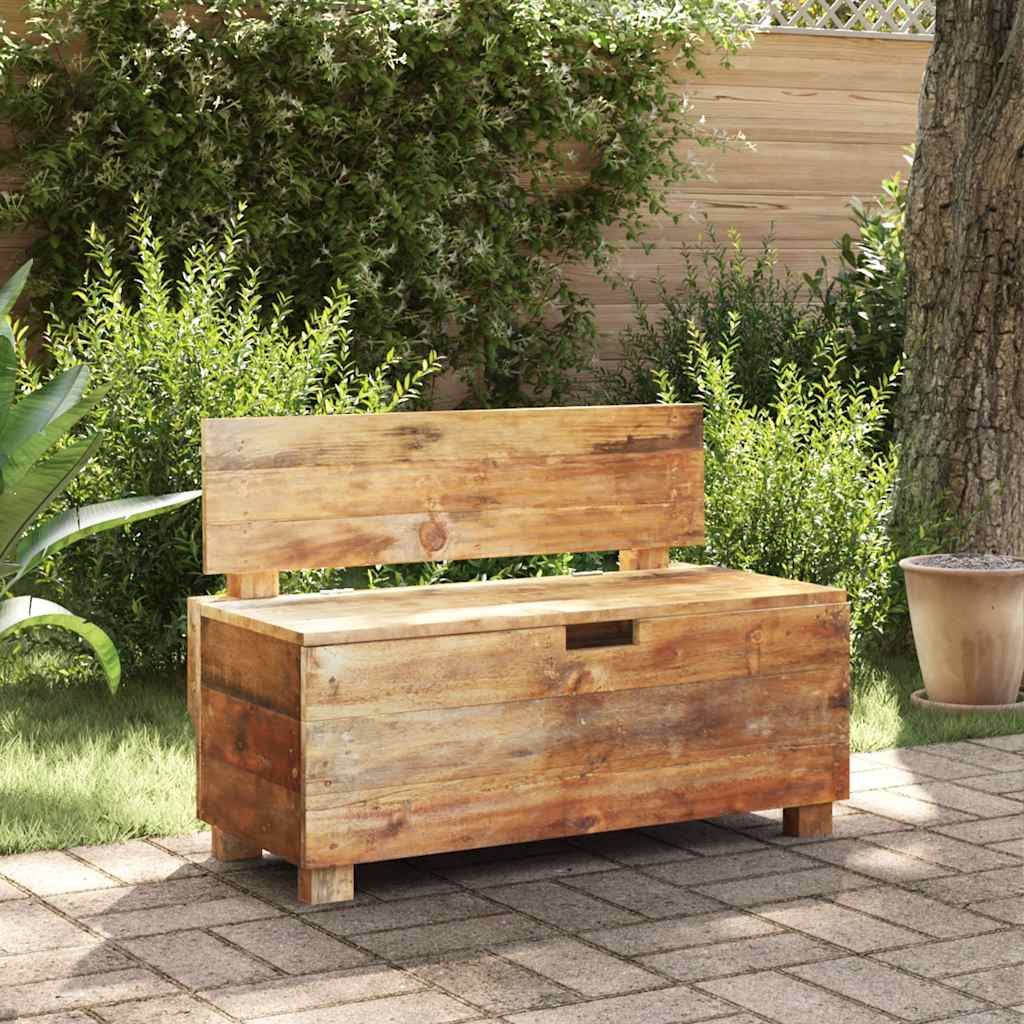 Panca in Legno Massello di Mogano 86x40x60 cm vidaXL