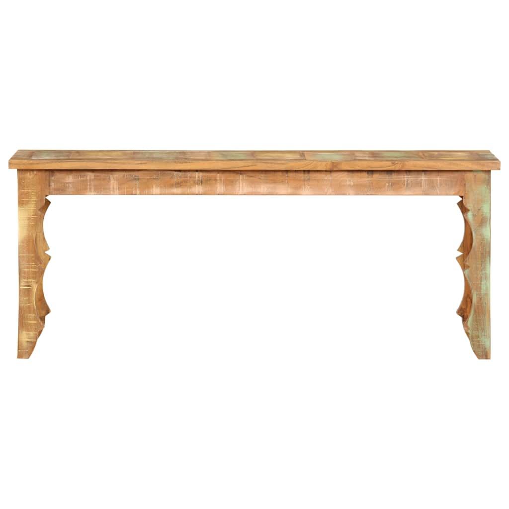 Panca 110x35x45 cm in Legno Massello di Recupero vidaXL