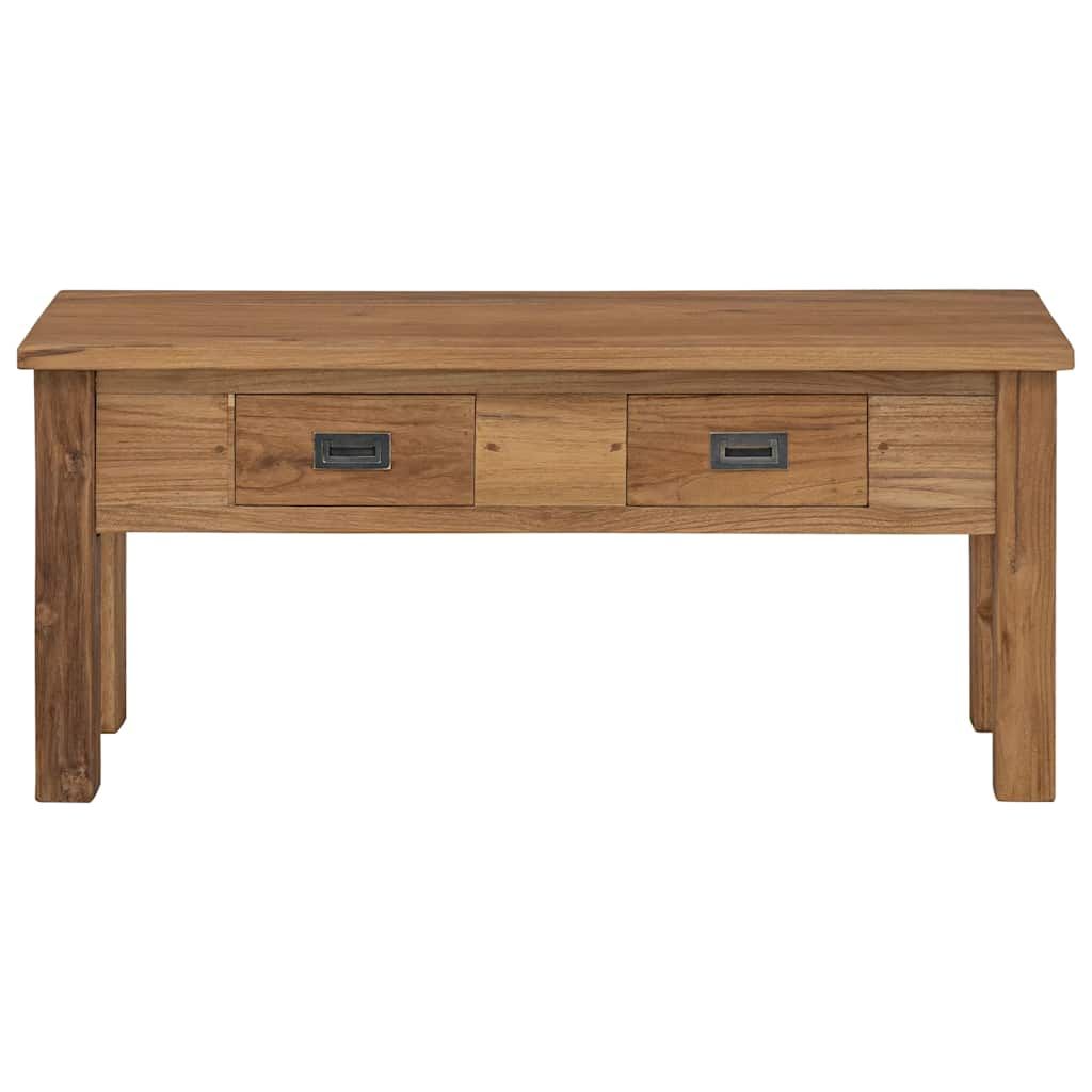 Panca in Legno Teak 90x30x40 cm vidaXL