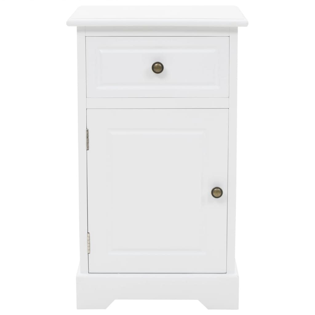 Comodino in MDF e Legno di Pino 35x32x59 cm vidaXL
