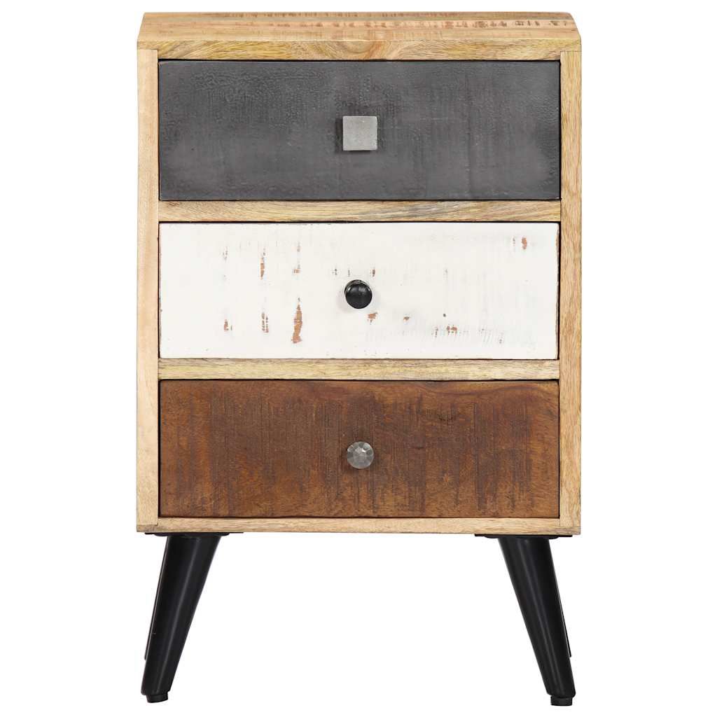 Comodino 40x30x60 cm in Legno Massello di Mango vidaXL