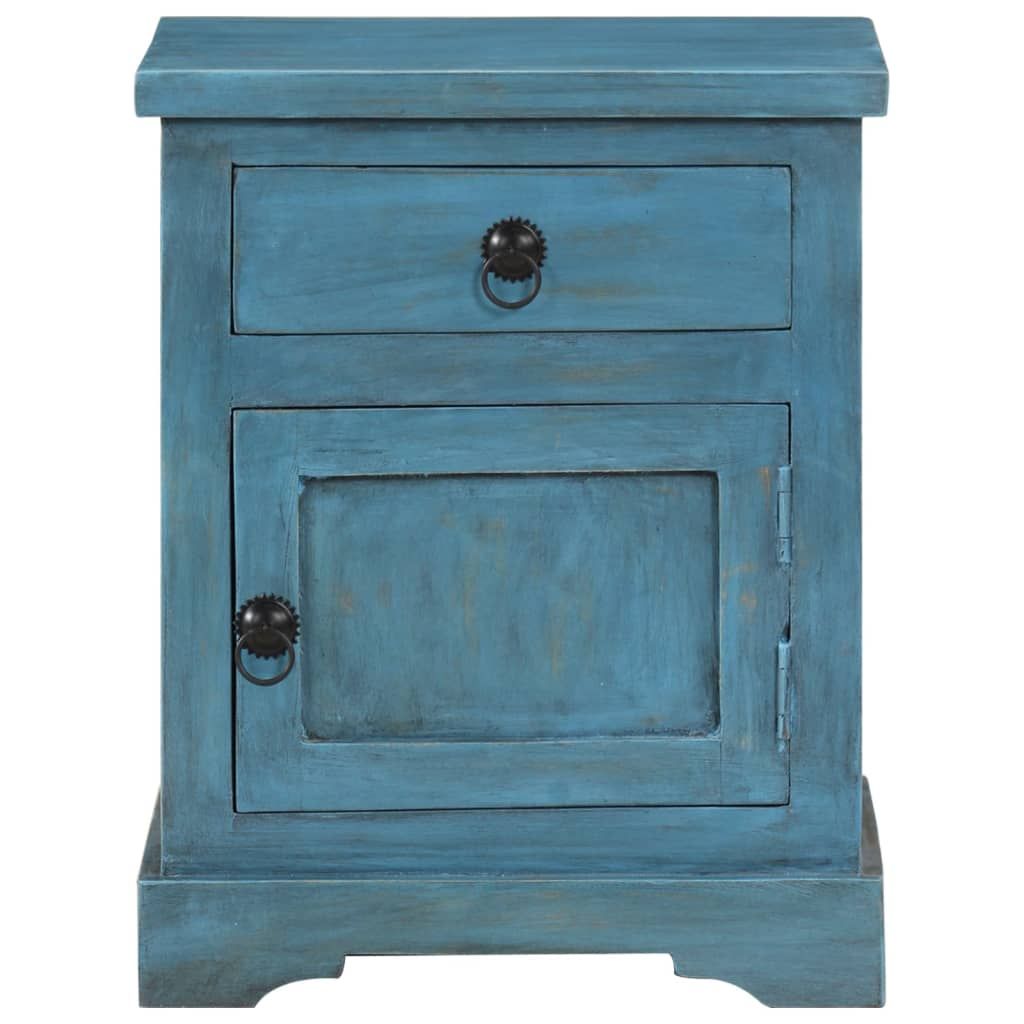 Comodino in Legno Massello di Mango 40x30x50 cm vidaXL