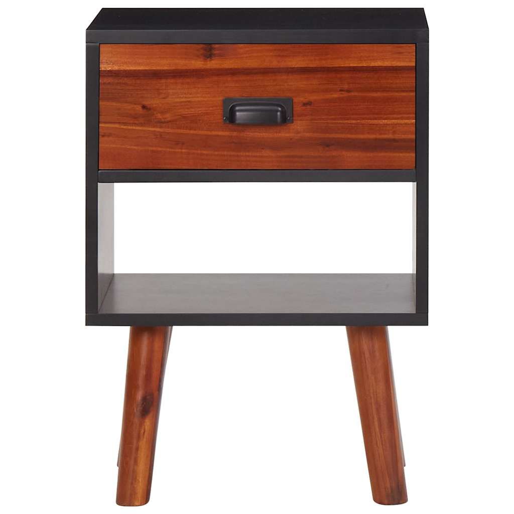 Comodino in Massello Acacia 40x30x57 cm vidaXL