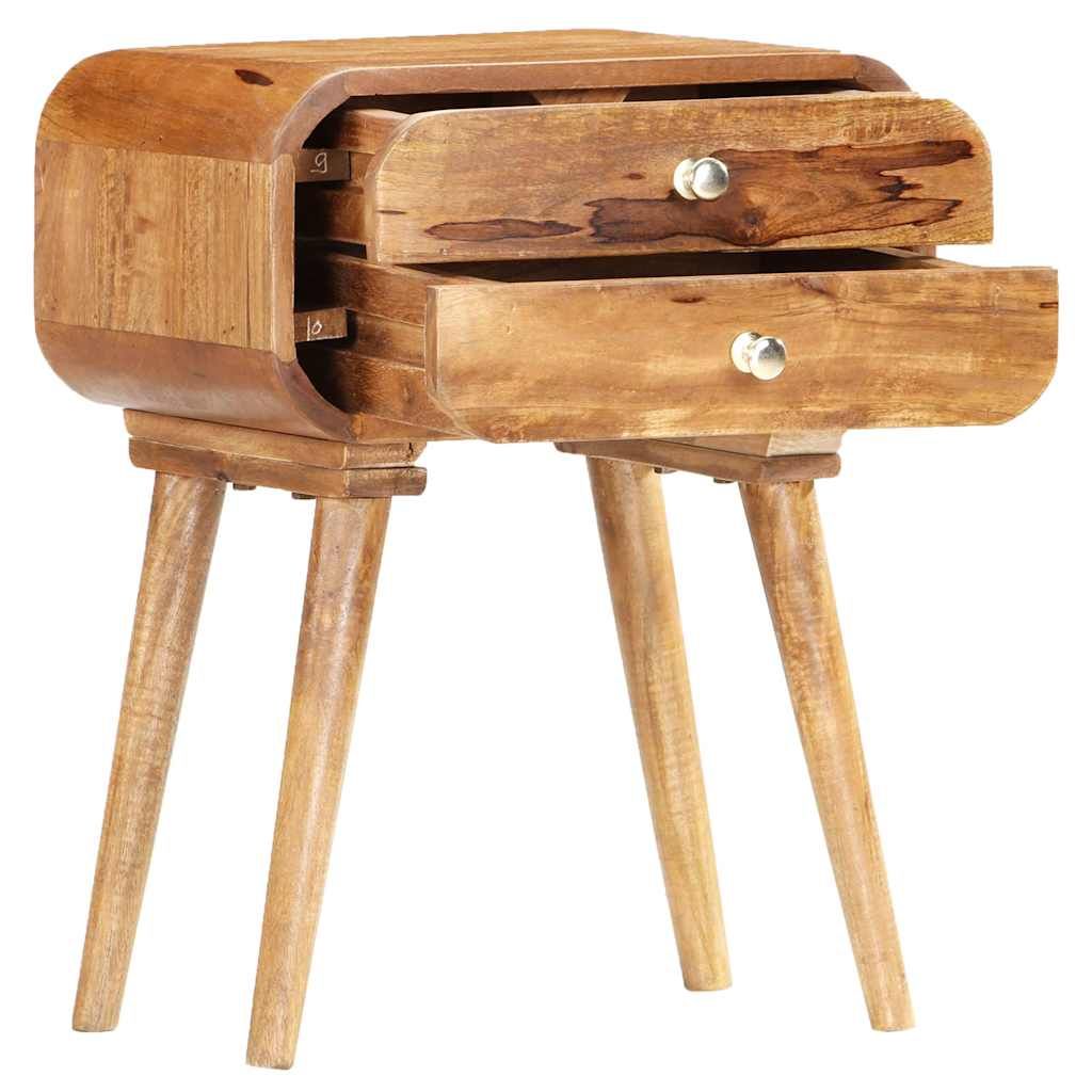 Comodino 40x30x58 cm in Legno Massello di Mango vidaXL