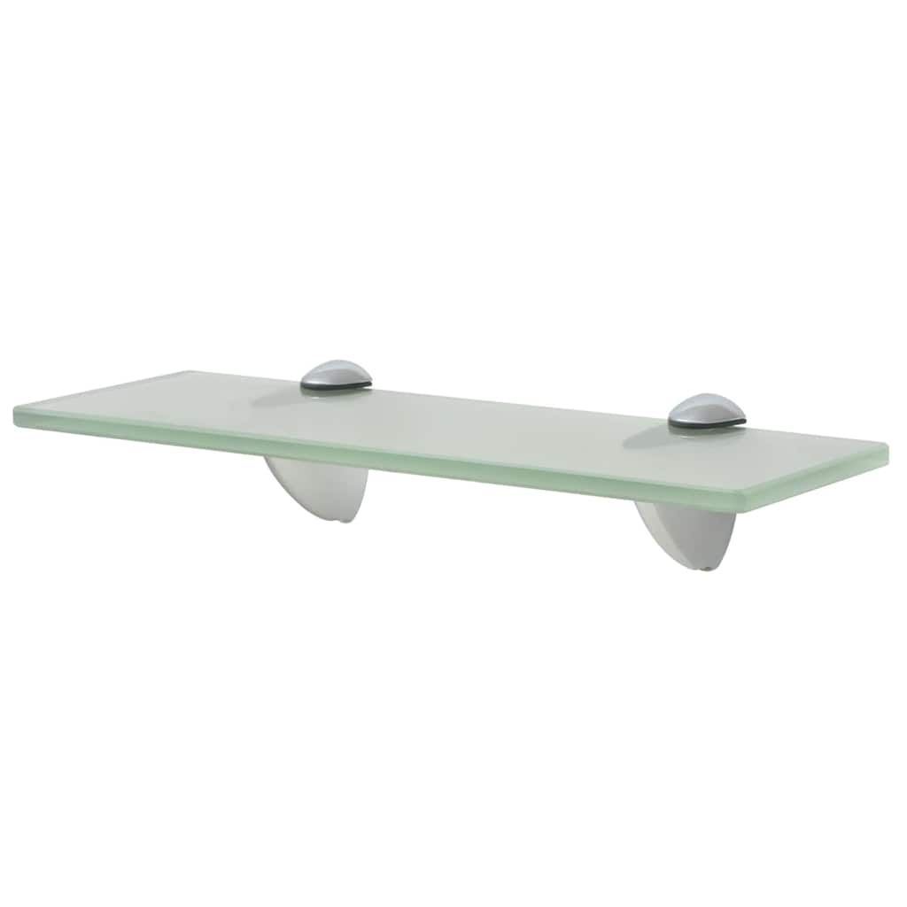 Mensole Galleggianti 2 pz in Vetro 30x20 cm 8 mm vidaXL