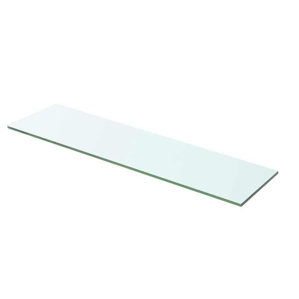 Mensole in Vetro Trasparente 2 pz 60x12 cm vidaXL