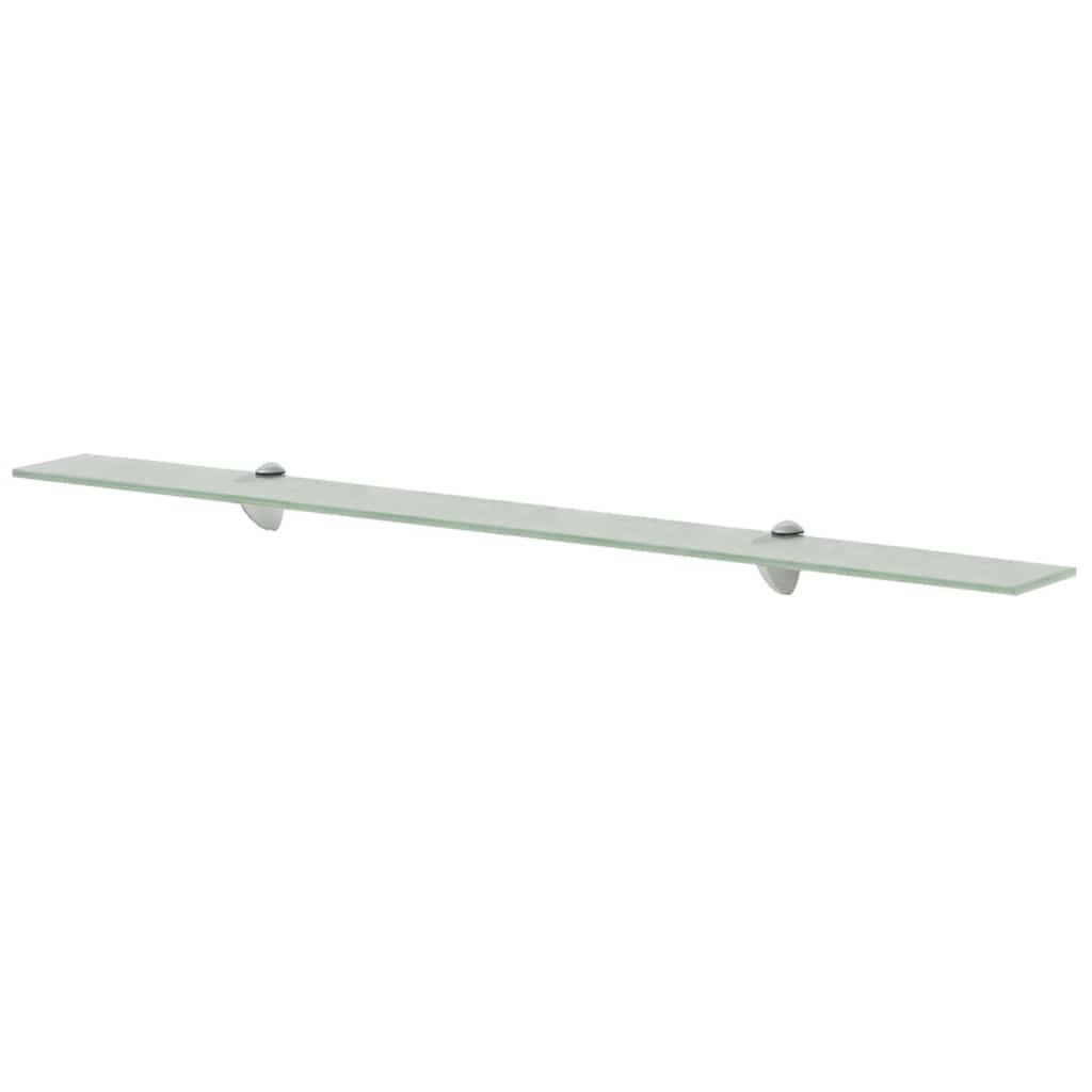Mensole Galleggianti 2 pz in Vetro 100x20 cm 8 mm vidaXL