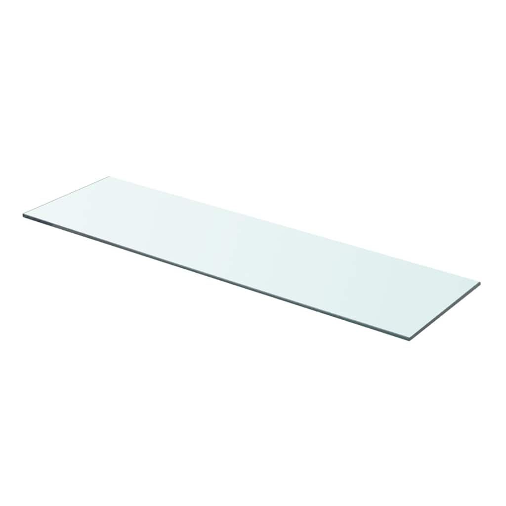 Mensole in Vetro Trasparente 2 pz 70x20 cm vidaXL