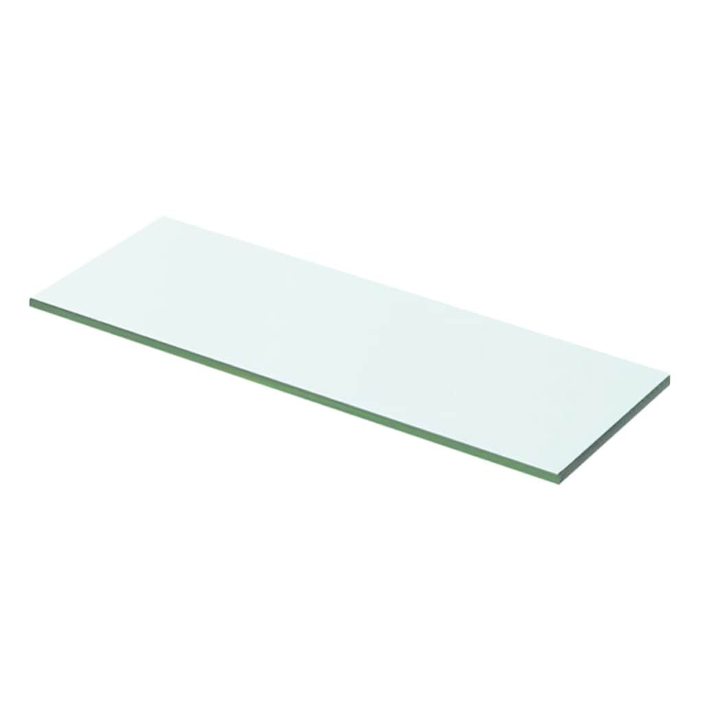 Mensole in Vetro Trasparente 2 pz 50x12 cm vidaXL