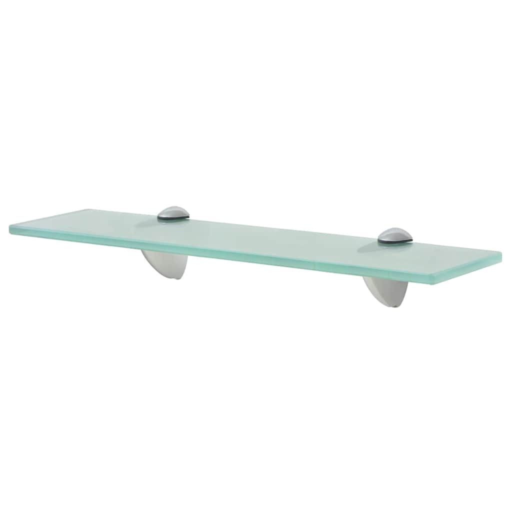 Mensole Galleggianti 2 pz in Vetro 40x10 cm 8 mm vidaXL