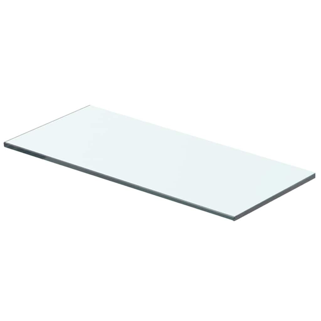 Mensole in Vetro Trasparente 2 pz 40x12 cm vidaXL
