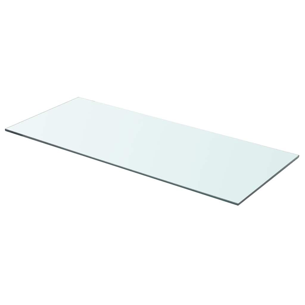 Mensole in Vetro Trasparente 2 pz 70x30 cm vidaXL