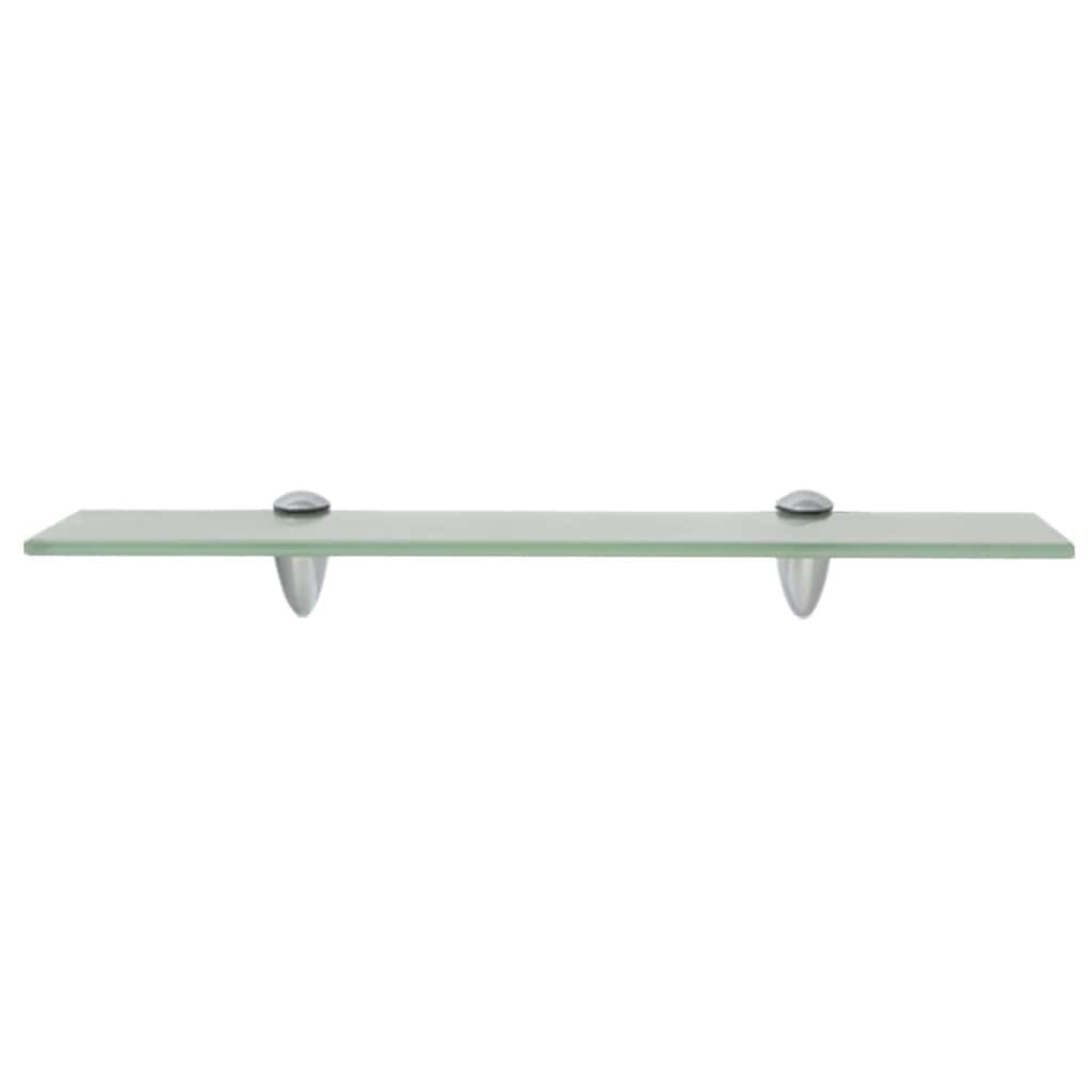 Mensole Galleggianti 2 pz in Vetro 50x10 cm 8 mm vidaXL