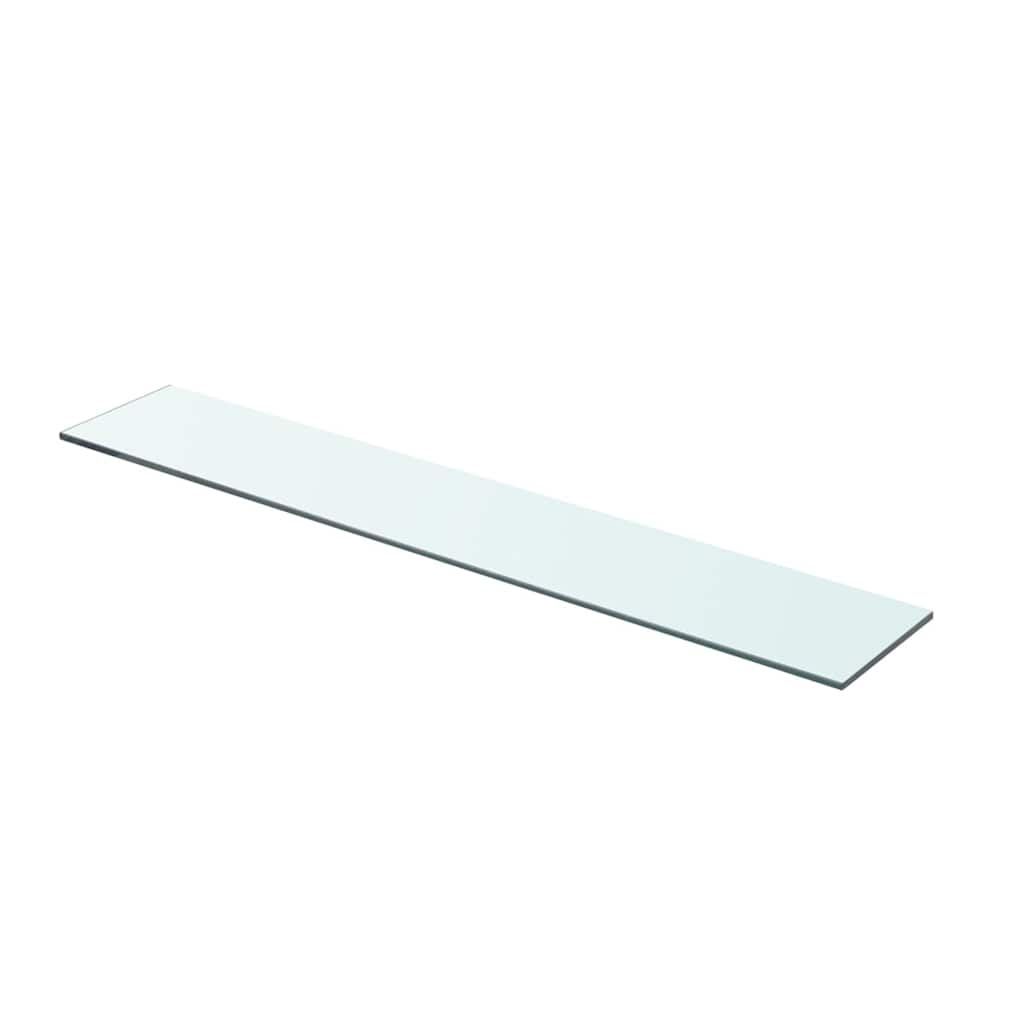 Mensole in Vetro Trasparente 2 pz 70x12 cm vidaXL