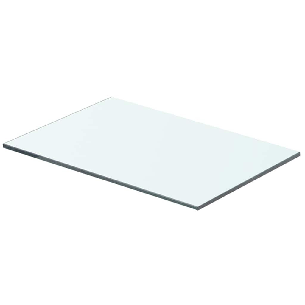 Mensole in Vetro Trasparente 2 pz 40x20 cm vidaXL