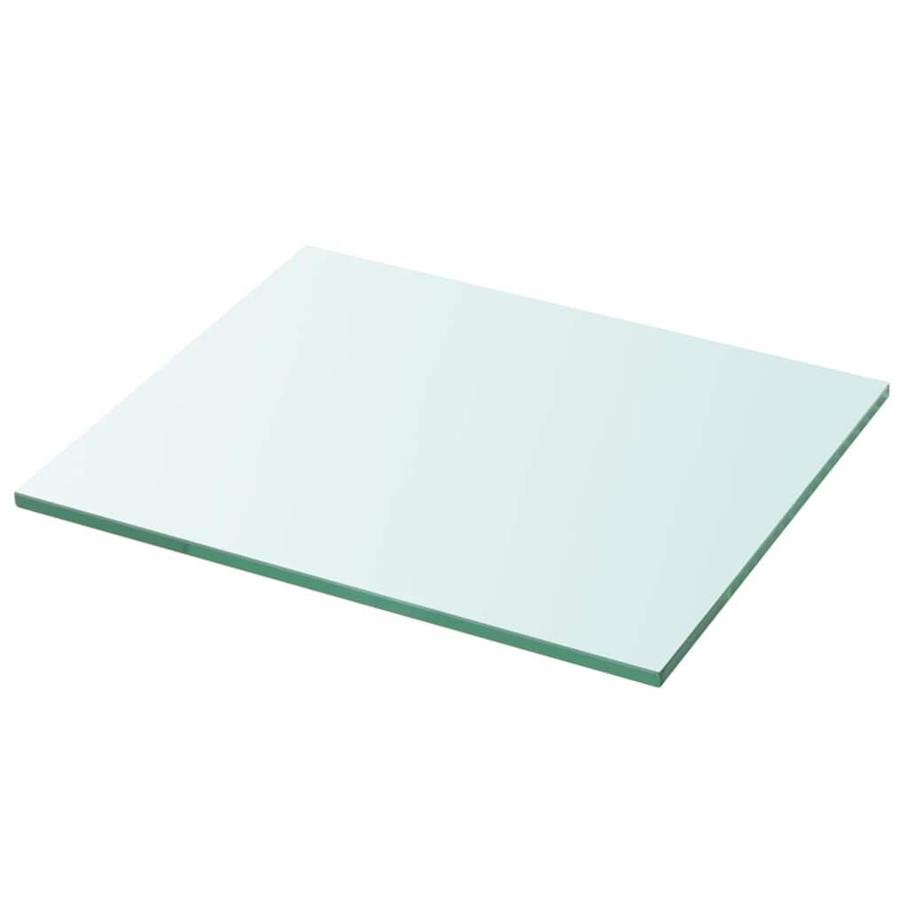Mensole in Vetro Trasparente 2 pz 30x20 cm vidaXL