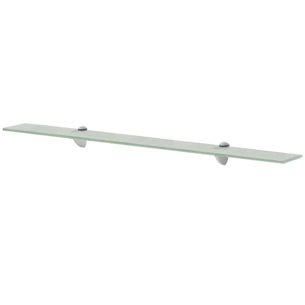 Mensole Galleggianti 2 pz in Vetro 90x10 cm 8 mm vidaXL