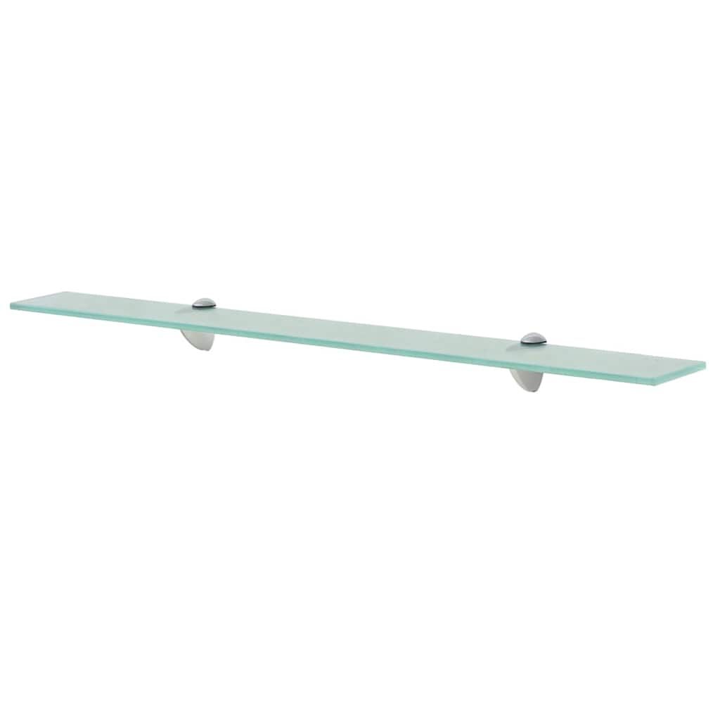 Mensole Galleggianti 2 pz in Vetro 80x20 cm 8 mm vidaXL