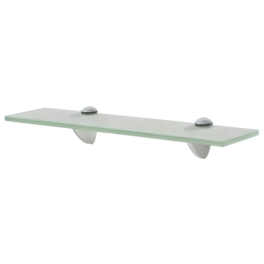 Mensole Galleggianti 2 pz in Vetro 40x20 cm 8 mm vidaXL