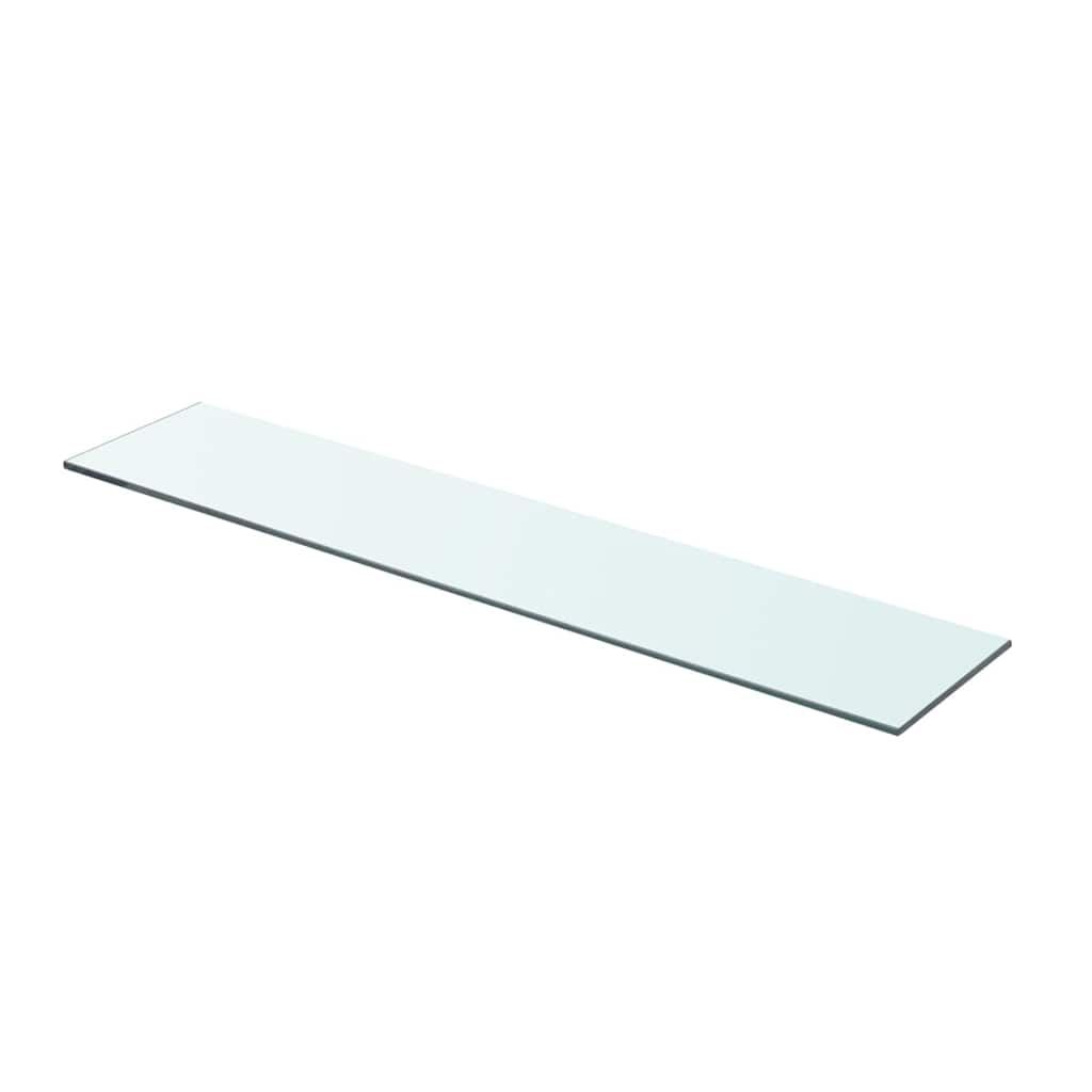 Mensole in Vetro Trasparente 2 pz 70x15 cm vidaXL