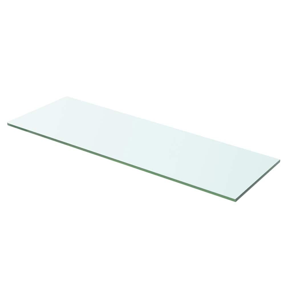 Mensole in Vetro Trasparente 2 pz 60x15 cm vidaXL