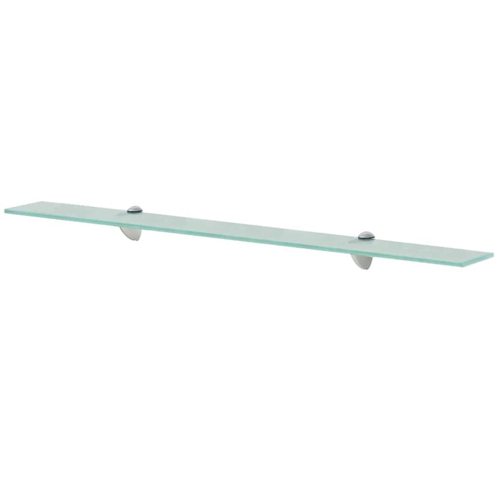 Mensole Galleggianti 2 pz in Vetro 90x20 cm 8 mm vidaXL
