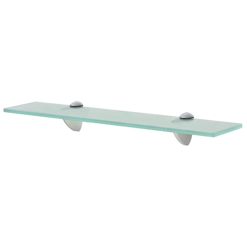 Mensole Galleggianti 2 pz in Vetro 50x10 cm 8 mm vidaXL