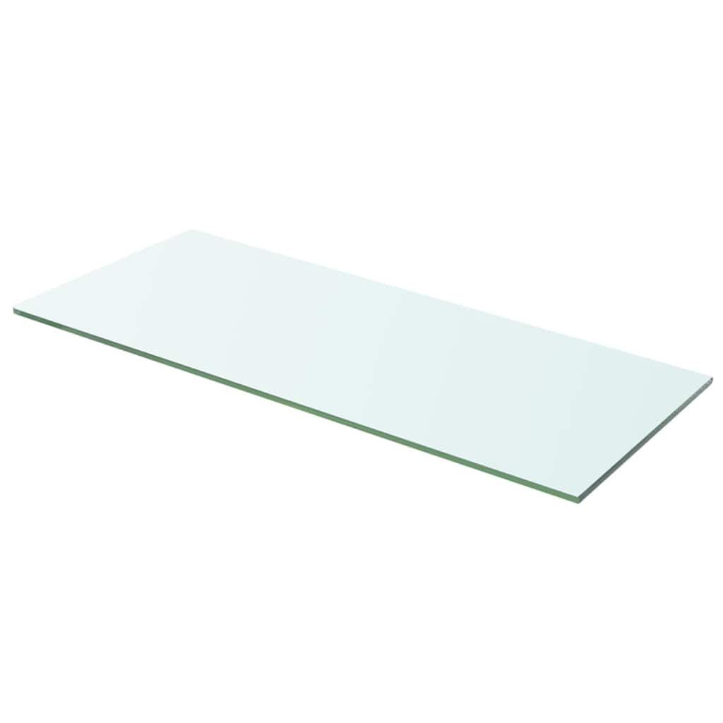 Mensole in Vetro Trasparente 2 pz 60x20 cm vidaXL