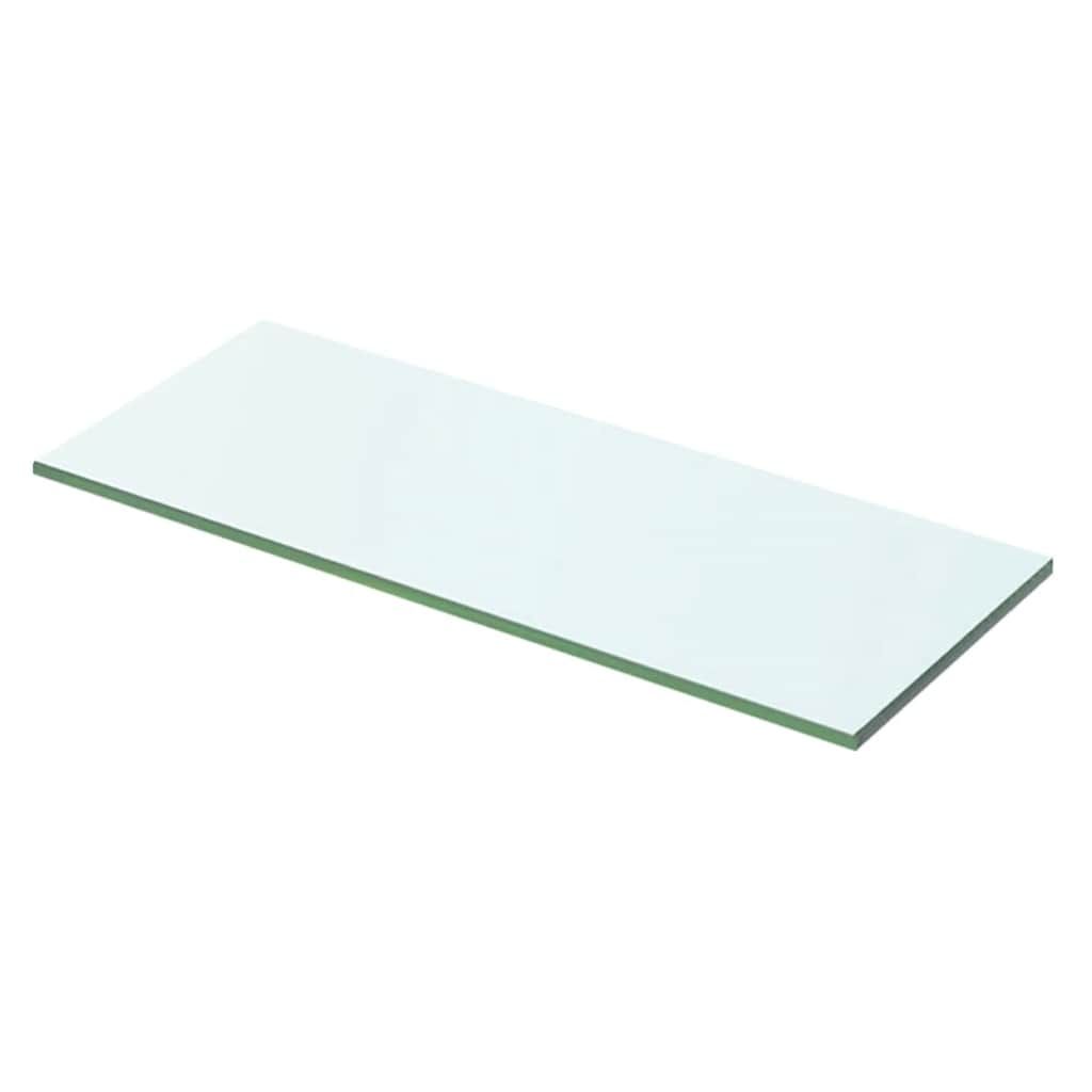 Mensole in Vetro Trasparente 2 pz 50x15 cm vidaXL