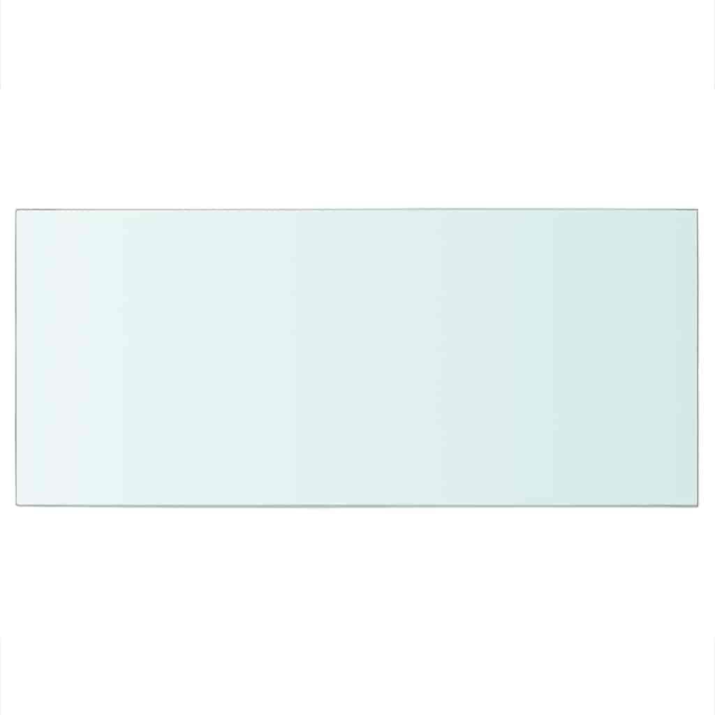 Mensola in Vetro Trasparente 50x25 cm vidaXL