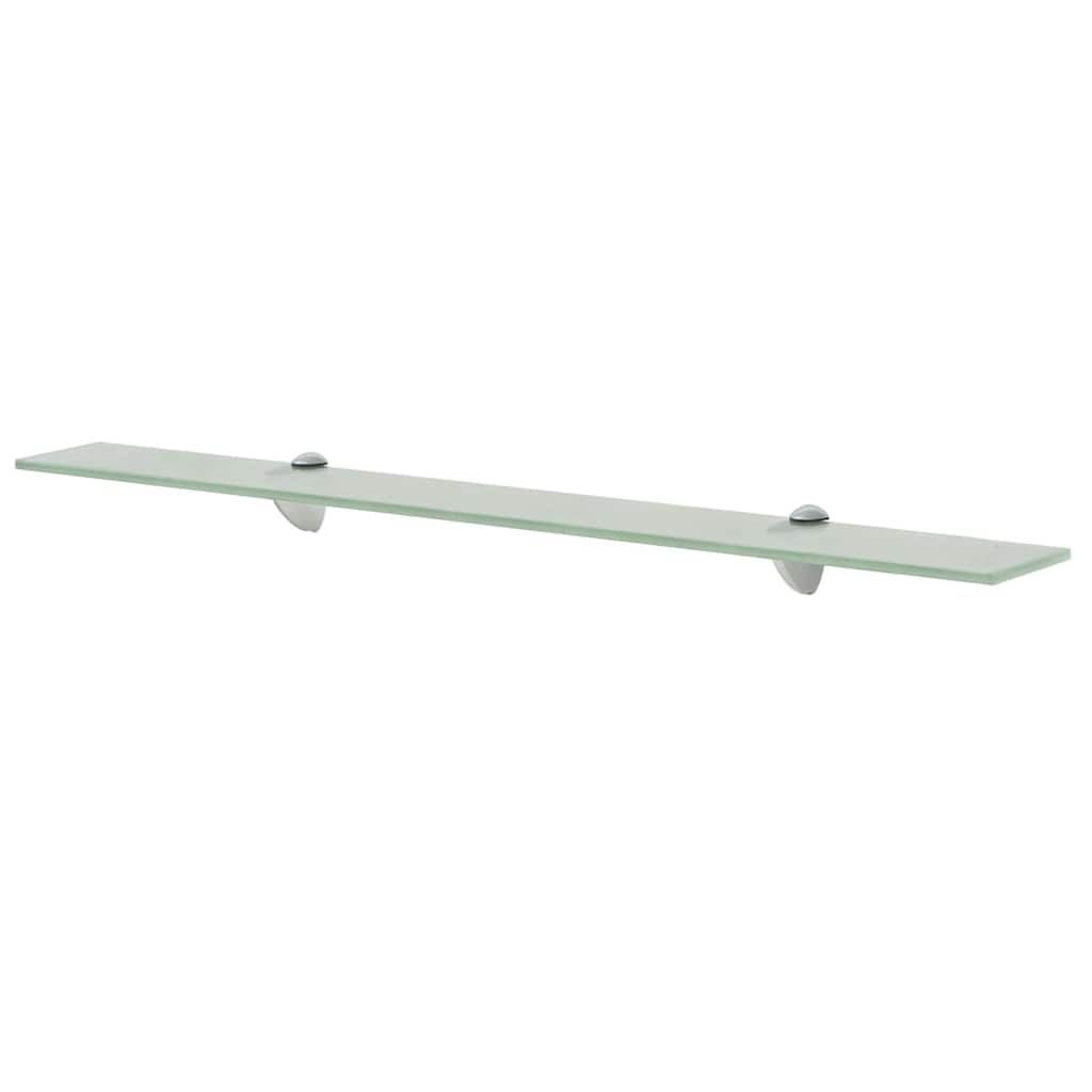 Mensole Galleggianti 2 pz in Vetro 80x20 cm 8 mm vidaXL