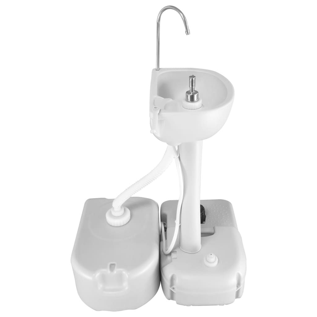 Serbatoio Acqua Portatile 24 L Grigio vidaXL