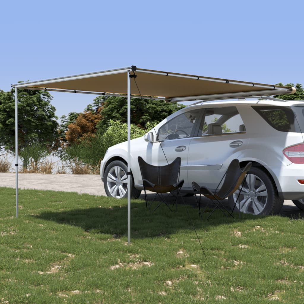Tendalino per Camper e Roulotte 2,4x3x2,15 m Beige vidaXL