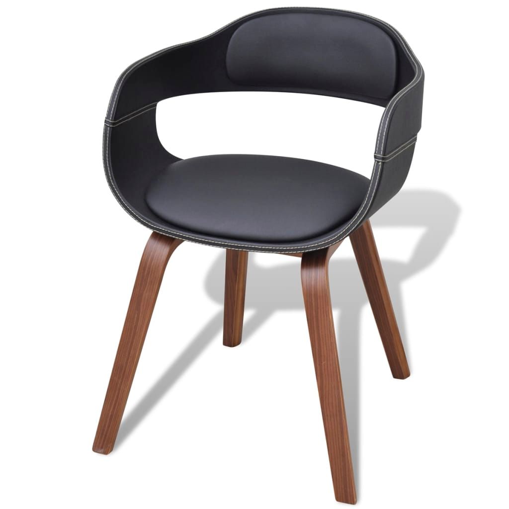 Sedie da Pranzo 6 pz Crema in Legno Piegato e Similpelle vidaXL