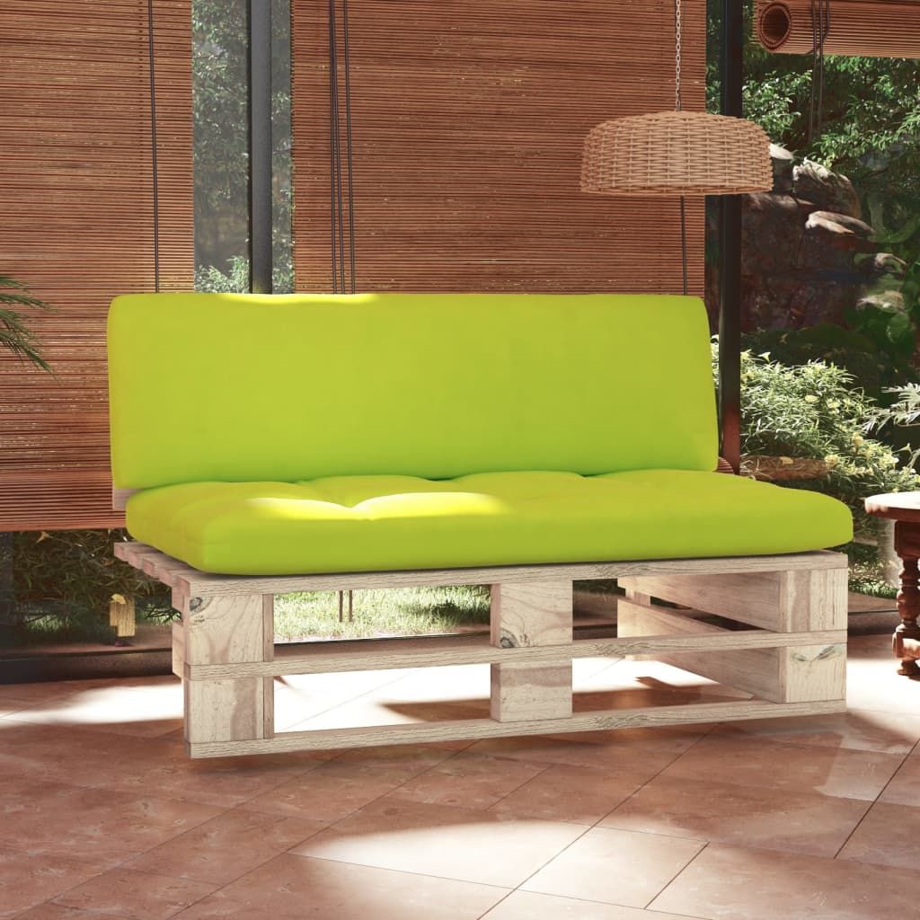 Divano Centrale Giardino su Pallet in Legno di Pino Impregnato vidaXL
