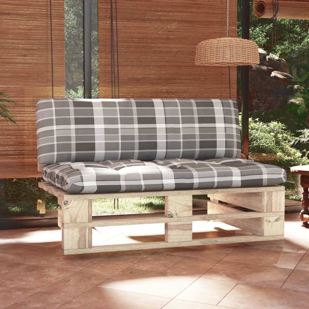 Divano Centrale Giardino su Pallet in Legno di Pino Impregnato vidaXL