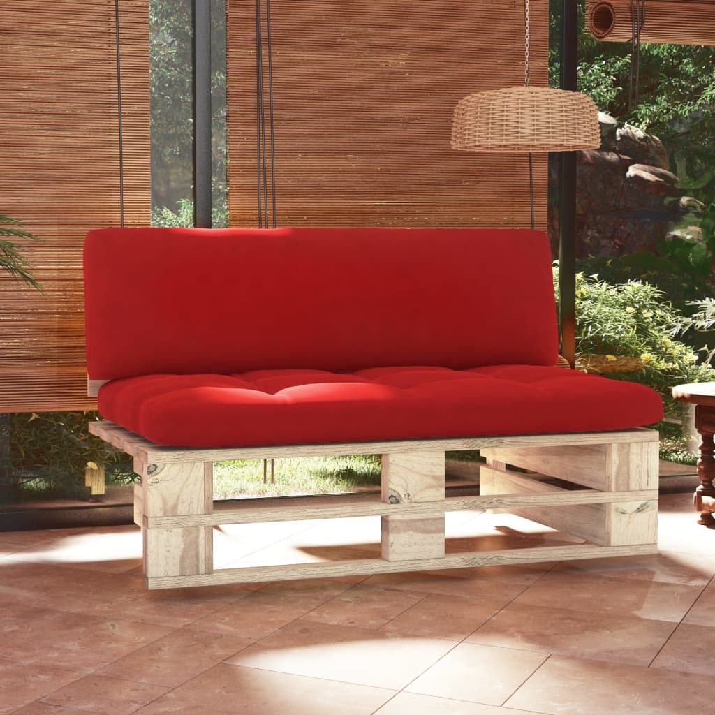 Divano Centrale Giardino su Pallet in Legno di Pino Impregnato vidaXL