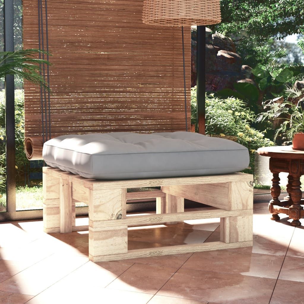 Ottomana da Giardino Pallet in Legno di Pino Impregnato vidaXL